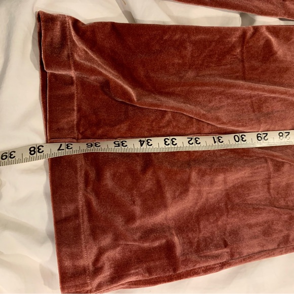 Velvet Rust Pants - Picture 2 of 4